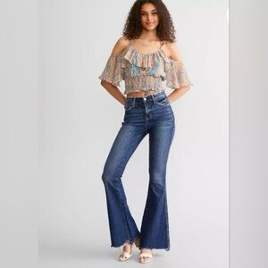 Flying Monkey Indigo Flare Jeans